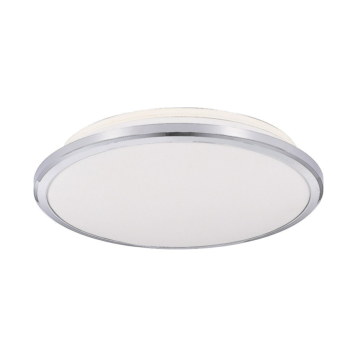 Zuma Line Moren plafond 1x22 W wit-chroom MS70224V-CH