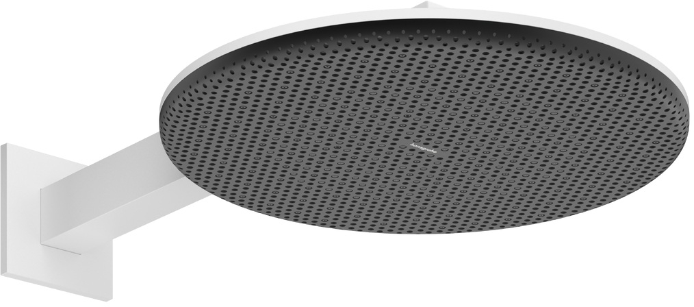 Hansgrohe Raindance Alive S regendouche met arm 30x30 cm rond wit 24540700