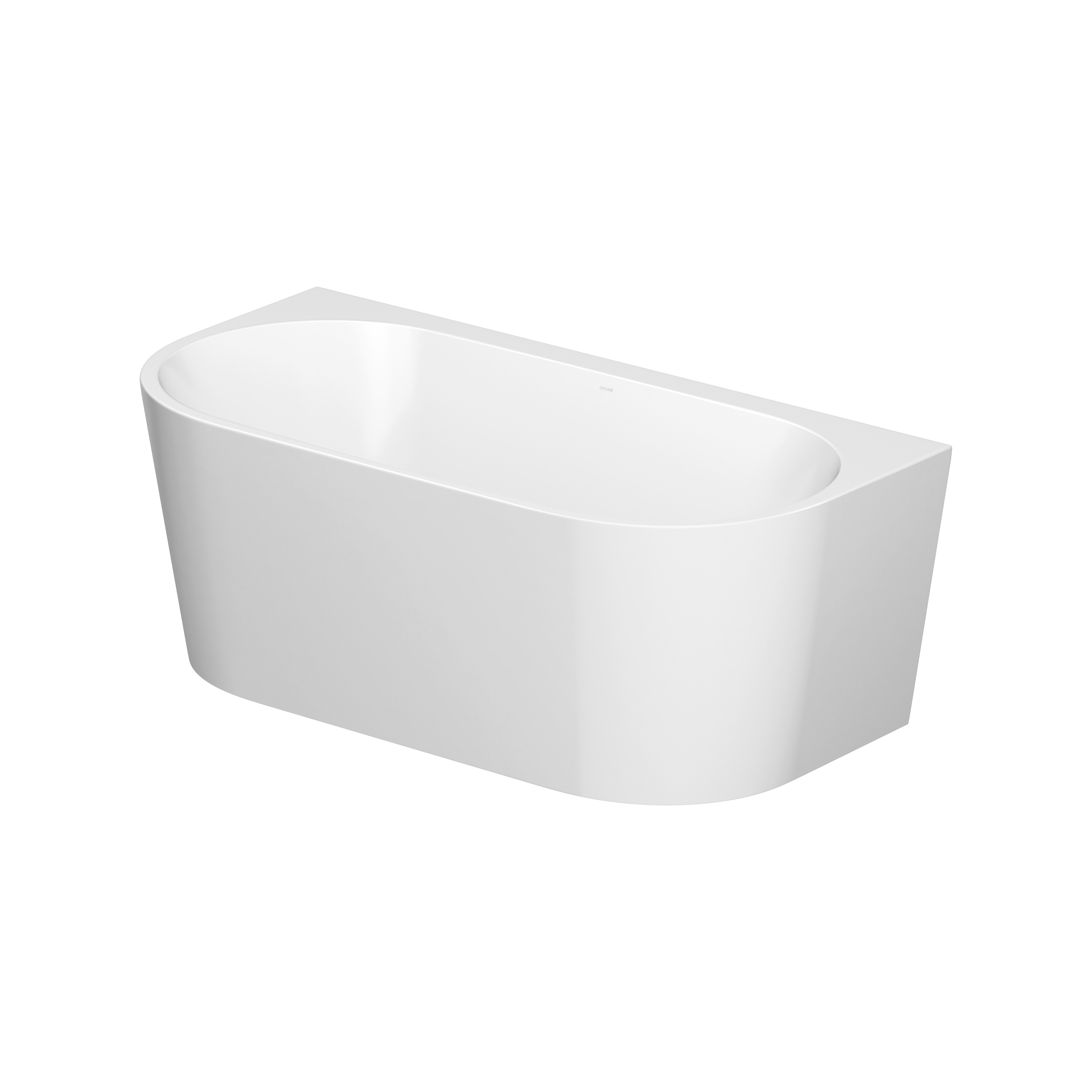 Cersanit Crea vrijstaand bad 160x80 cm ovaal wit S931-036