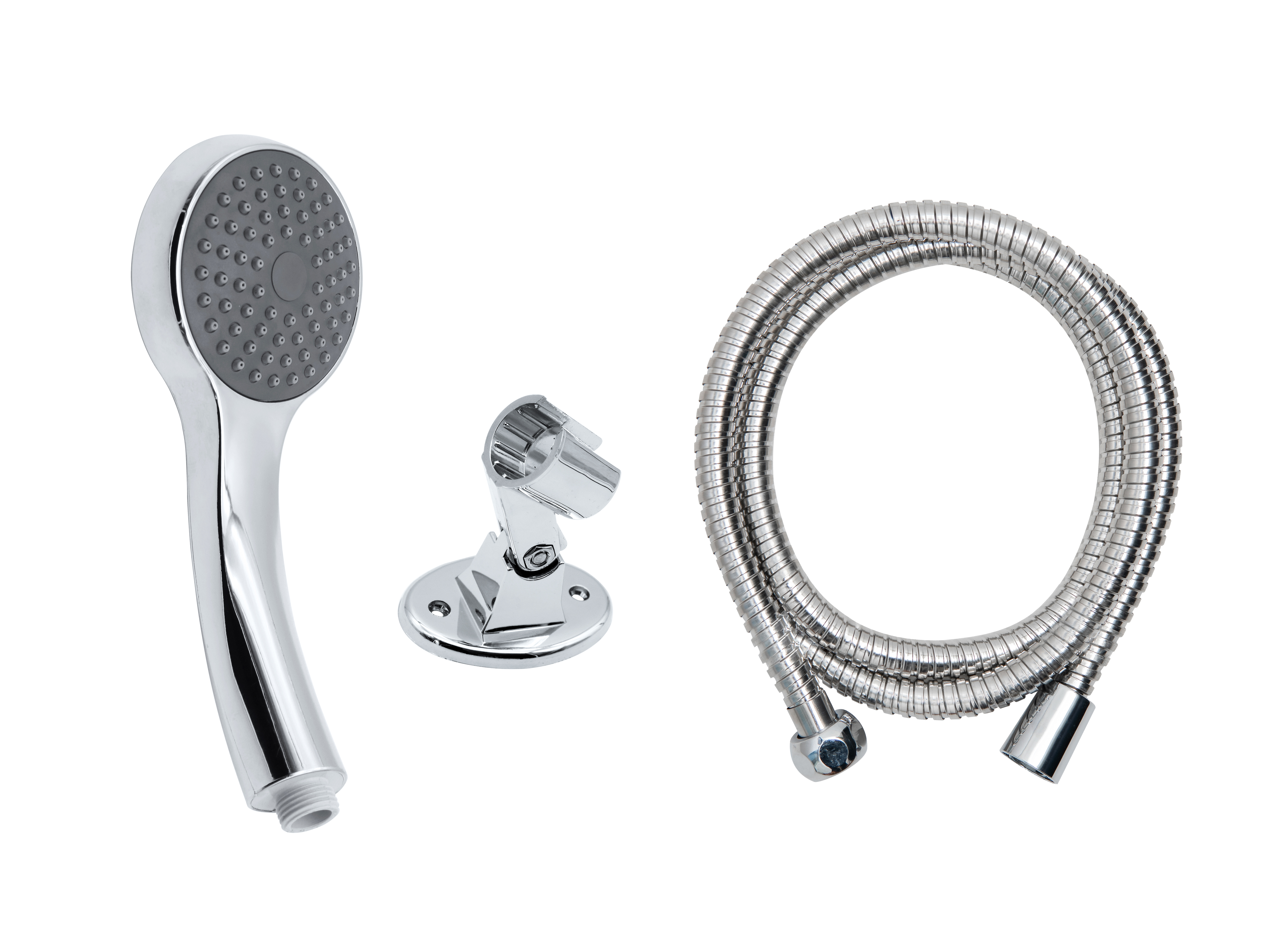 Hyggli Eco doucheset wand chroom 12-124