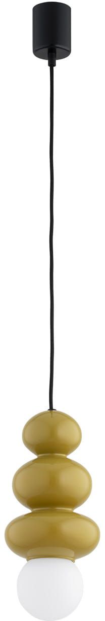 Argon Orlando Plus hanglamp 1x6 W opaal-geel 8787