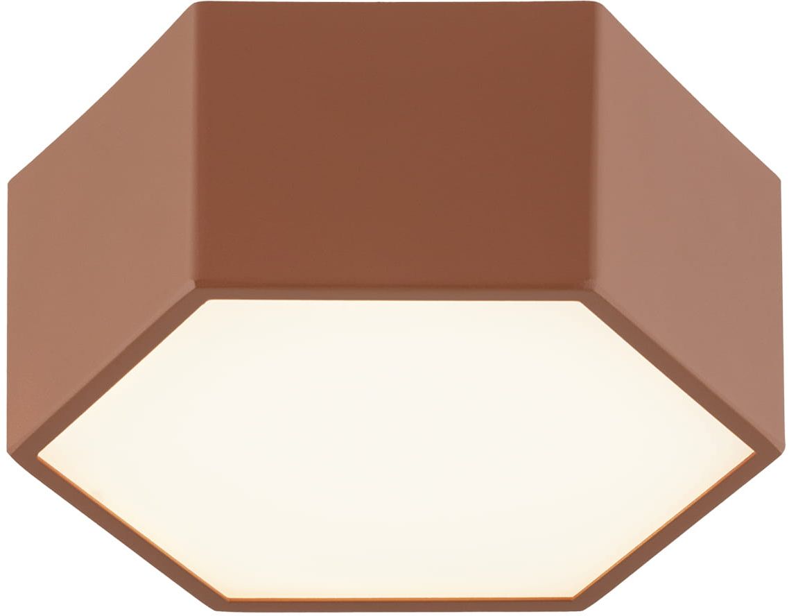 Argon Libero plafond 1x12 W bruin 8783