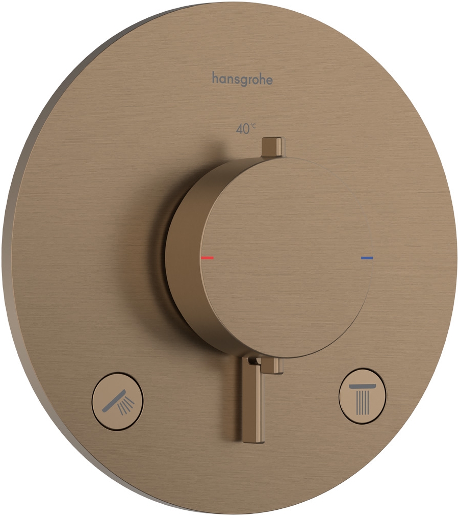 Hansgrohe Ecostat Comfort S bad- en douchekraan inbouw met thermostaat || 33715140