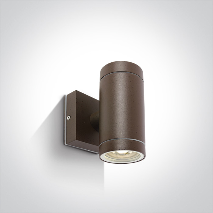 One Light Lido buitenwandlamp 2x35 W bruin 67130/BR