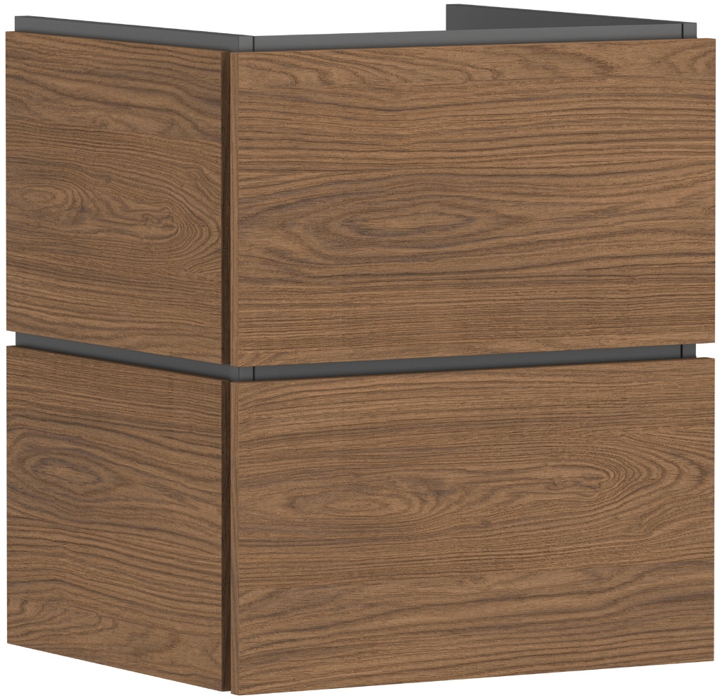 Hansgrohe Xilesa E kast 53x47x62 cm hangend onder de wastafel eik 54252550