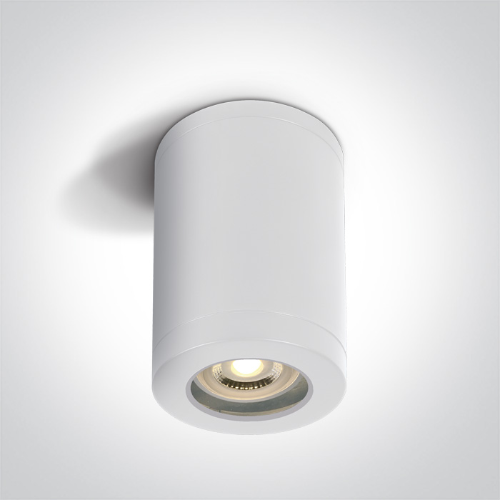 One Light plafondlamp voor buiten 1x6 W wit 67142A/W