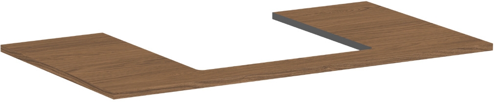 Hansgrohe Xilesa E badkamerblad op kast 98x55 cm eik 54270550