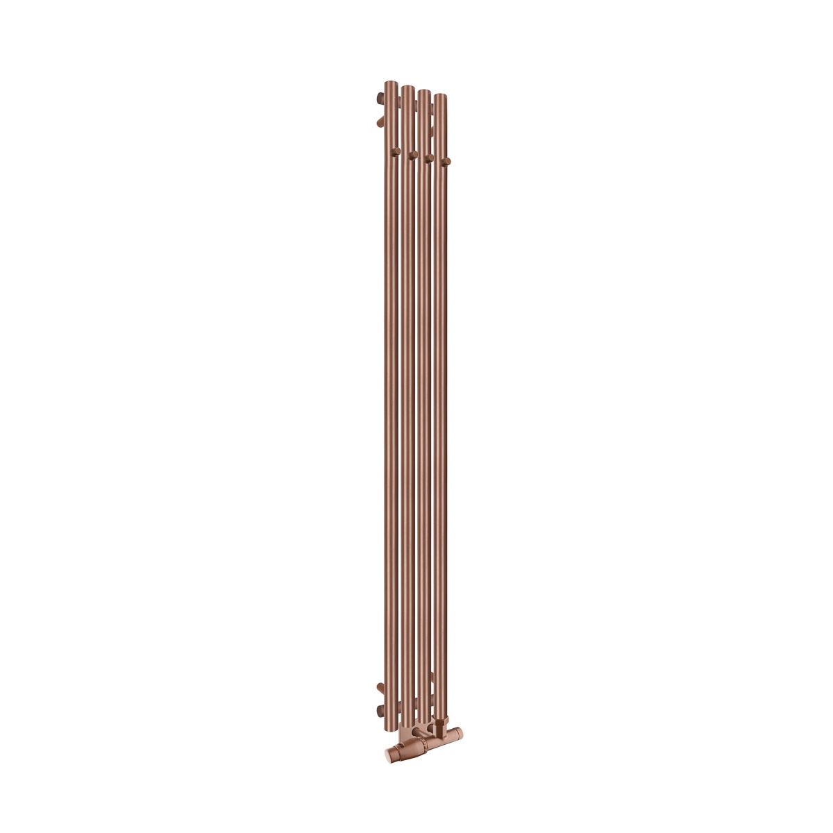 Oltens Stang badkamerverwarming decoratief 180x20.5 cm geborsteld koper 55012610