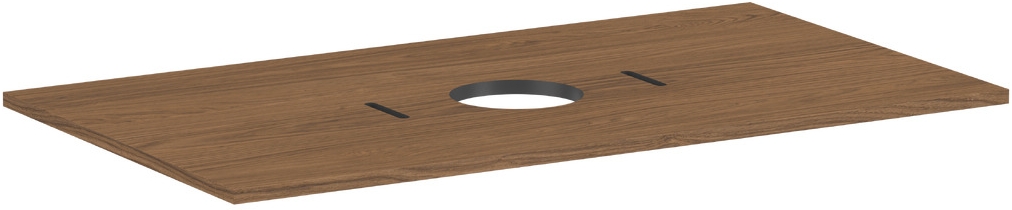 Hansgrohe Xilesa E badkamerblad op kast 98x55 cm eik 54276550