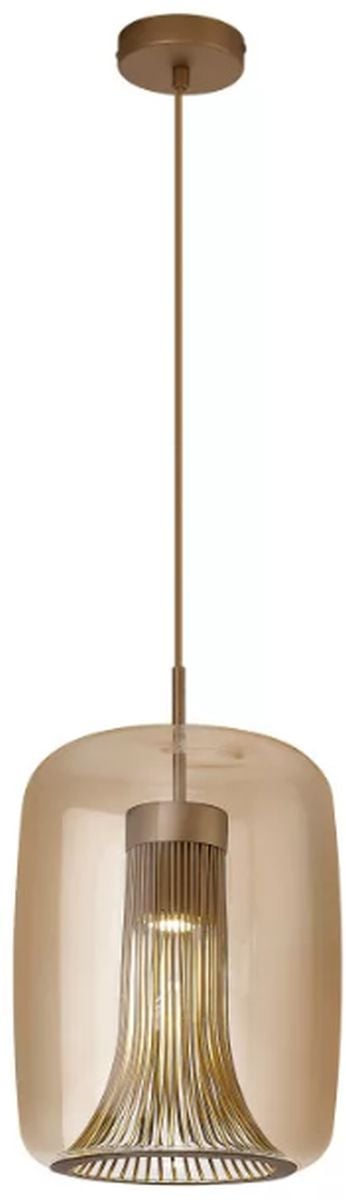 Mantra Kriss hanglamp 1x12 W gouden-bruin 8526