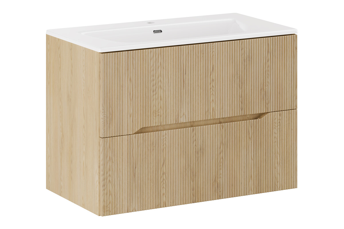 Set kast Comad Nordic Cremona NORDIC CREMONA 82-80-46-2S, wastafel Comad Sky SKY80/DP-8099