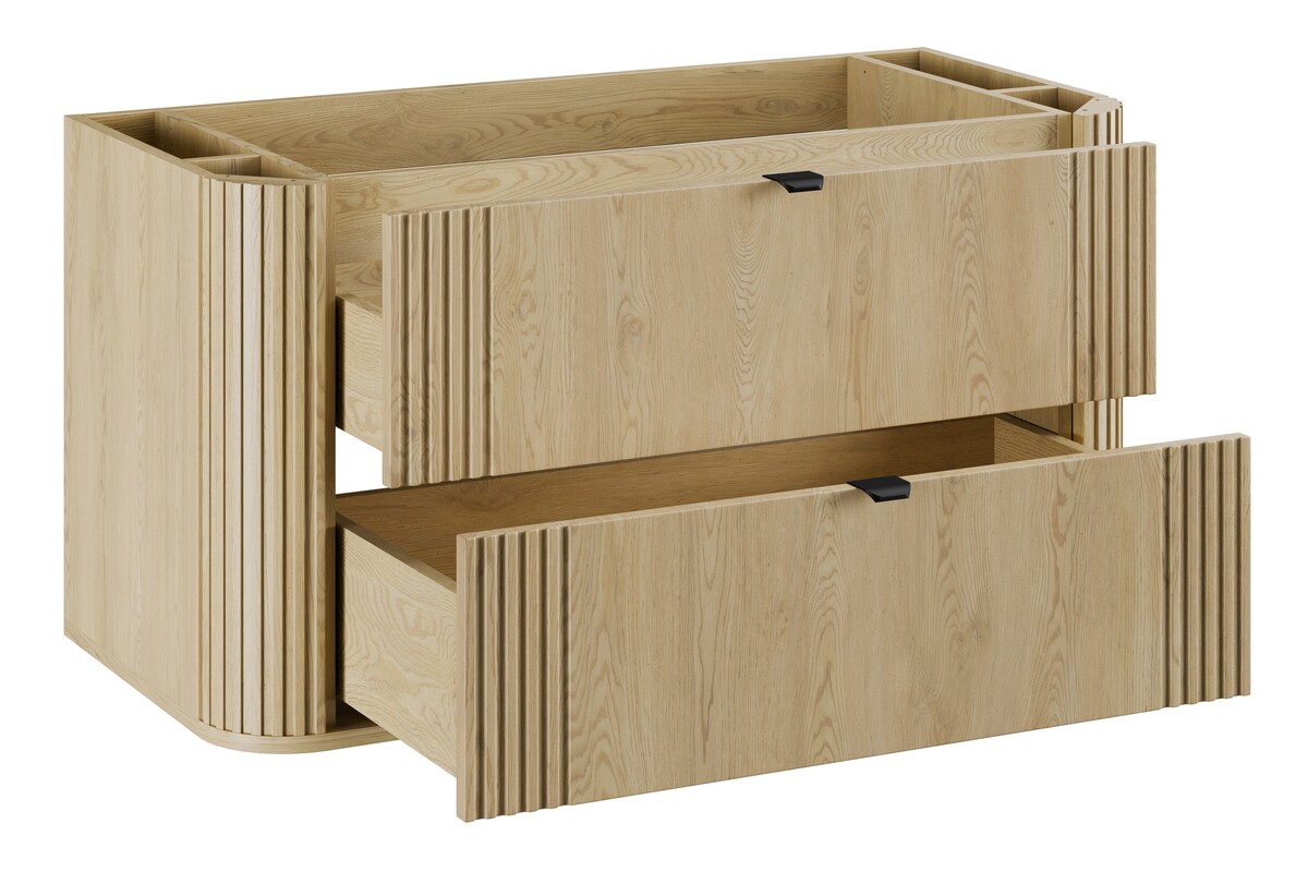 Comad Ovalia Cremona kast 100x45.8x53 cm hangend onder de wastafel eik OVALIA CREMONA 82-100-46-2S