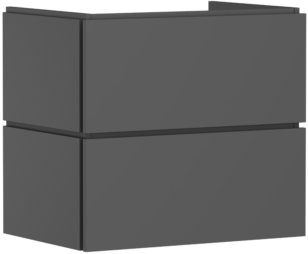 Hansgrohe Xilesa E kast 68x47x62 cm hangend onder de wastafel grijs 54295760