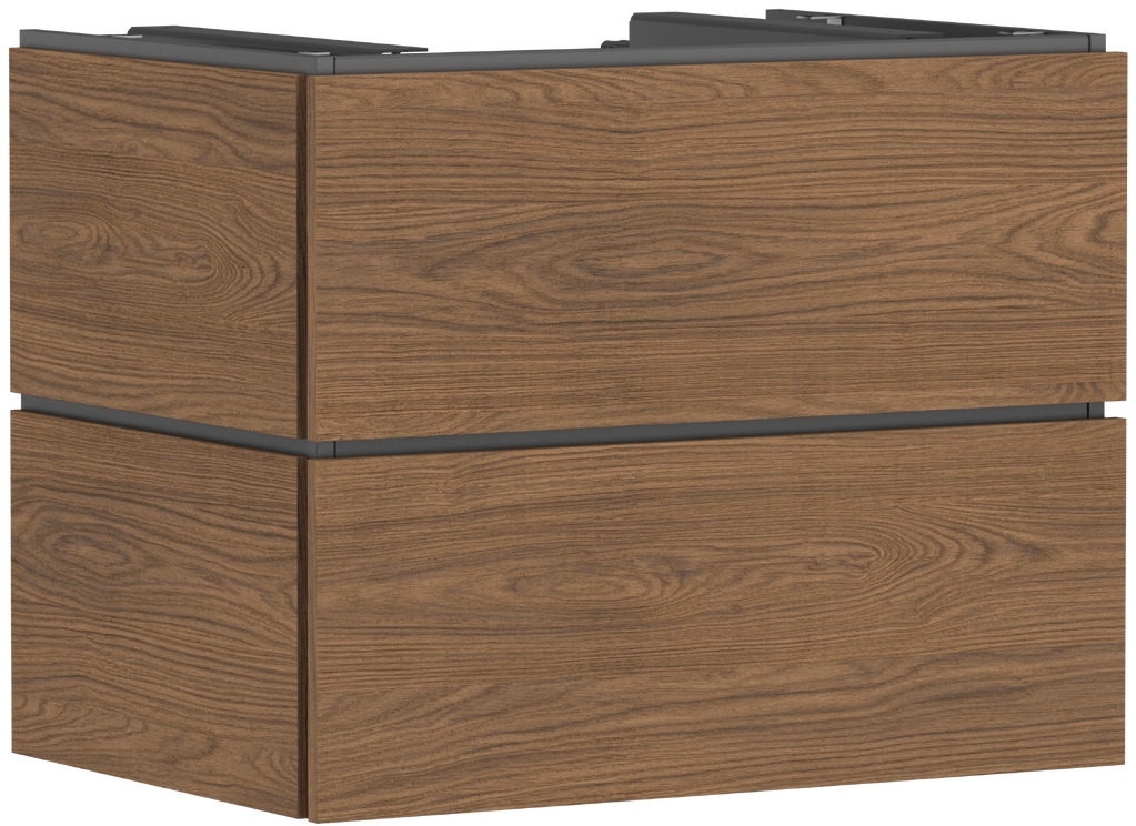Hansgrohe Xilesa E kast 78x55x62 cm hangend onder de wastafel eik 54300550