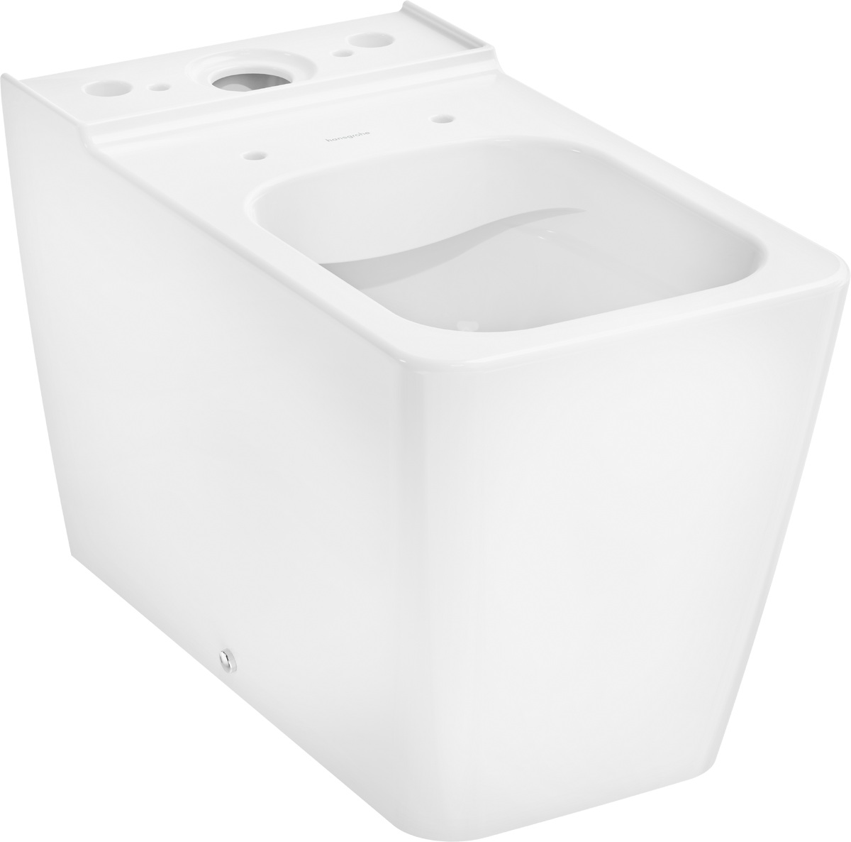 Hansgrohe EluPura Q compacte toiletpot wit 62036450