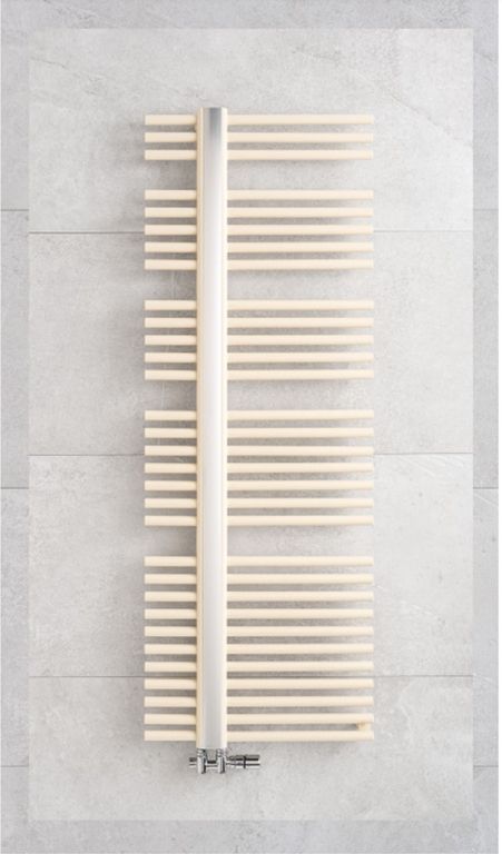 P.M.H. Kronos badkamerverwarming 118.2x60 cm wit KR2W