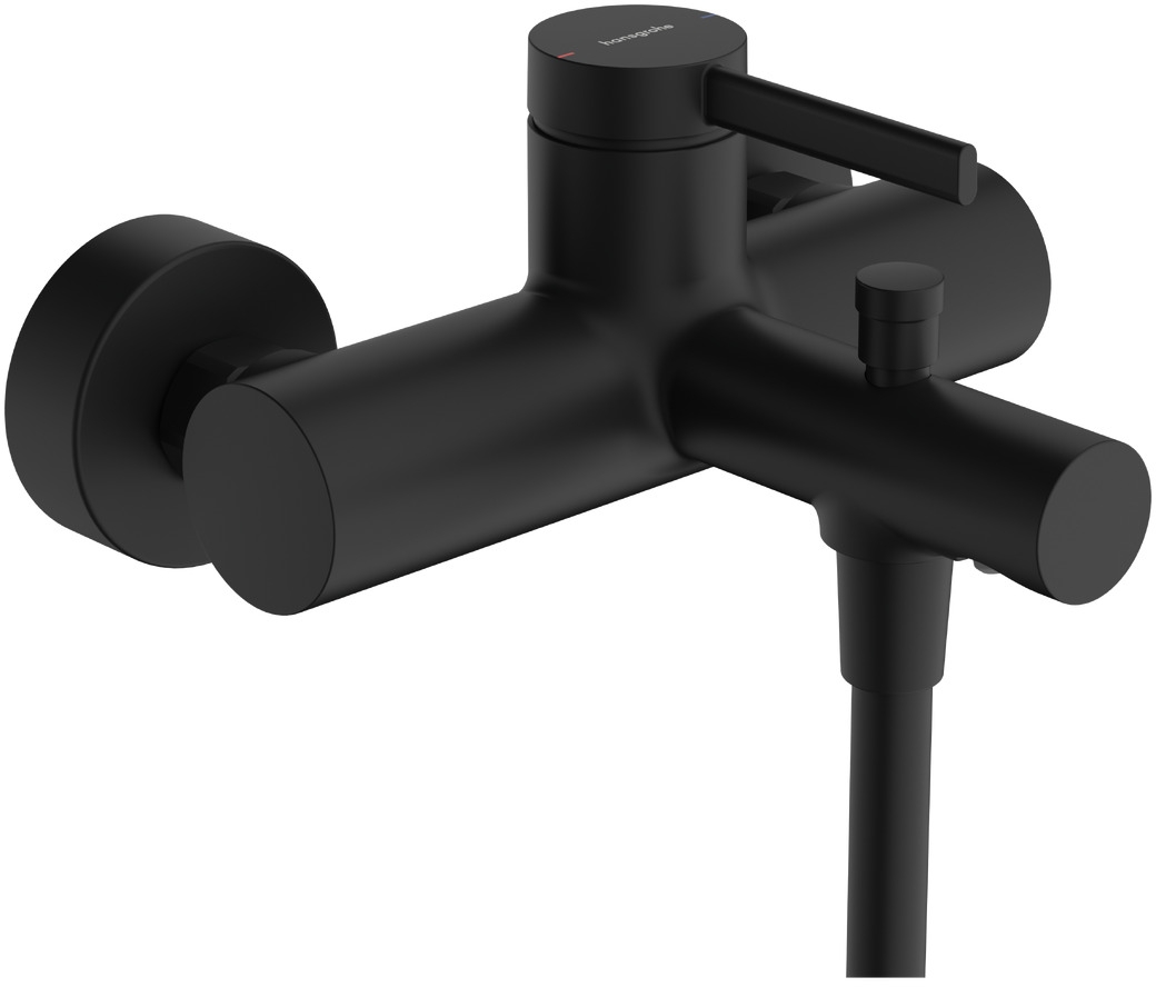 Hansgrohe Zesis S bad- en douchekraan wand zwart 74420670