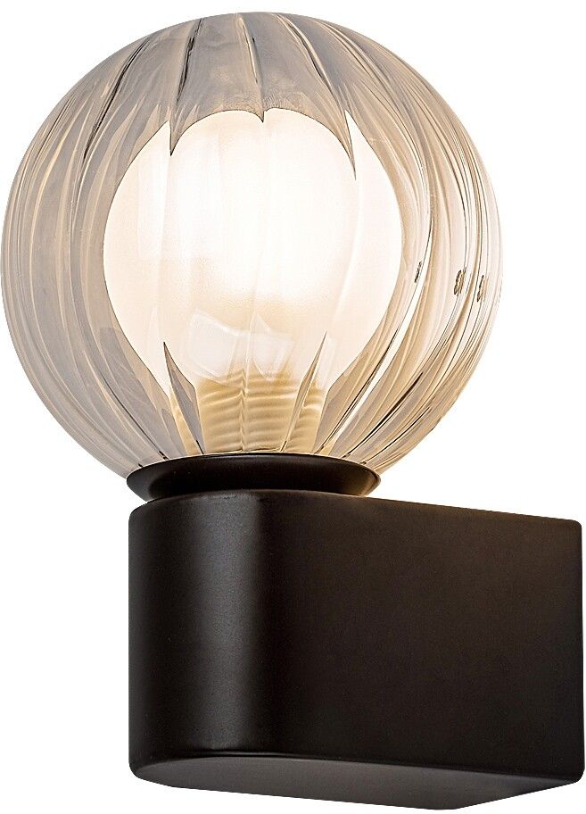 Rabalux Colzar wandlamp 1x3.5 W zwart-doorzichtig 75021
