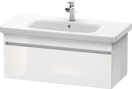 Duravit DuraStyle kast 93x44.8x39.8 cm hangend onder de wastafel wit DS638202222