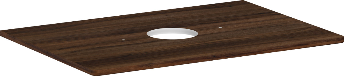 Hansgrohe Xelu Q badkamerblad op kast 78x55 cm noot 54113630