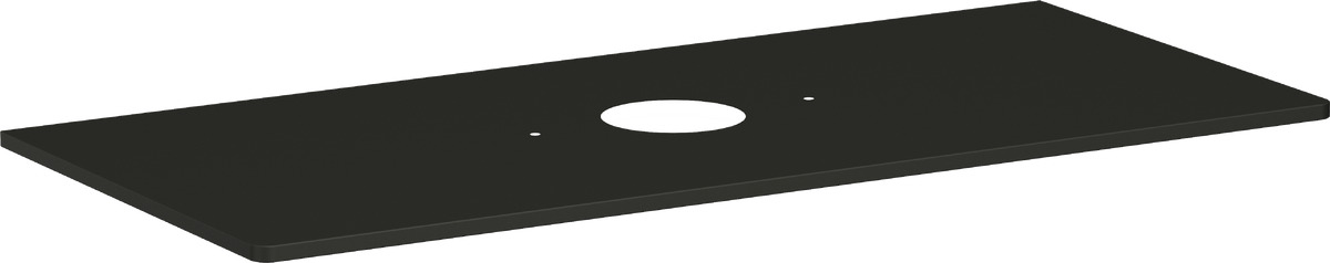 Hansgrohe Xelu Q badkamerblad op kast 118x55 cm grijs 54115910
