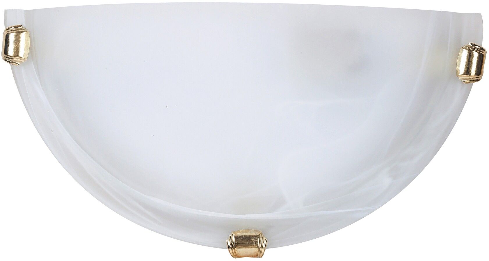 Rabalux Alabastro wandlamp 1x60 W wit-gouden 3001