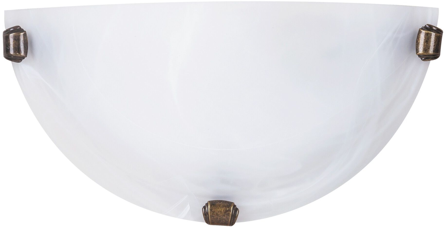 Rabalux Alabastro wandlamp 1x60 W wit-bruin 3003