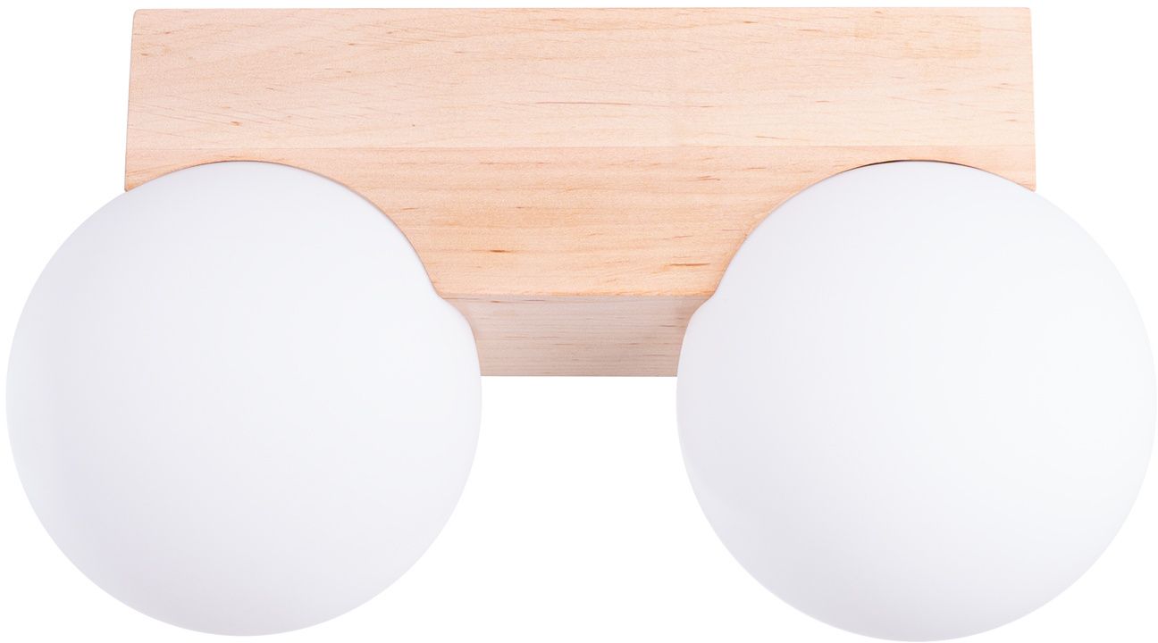 Sollux Lighting Bulbo plafondlamp 2x8 W wit-hout SL.1683