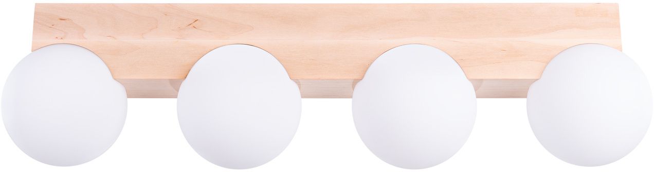 Sollux Lighting Bulbo plafondlamp 4x8 W wit-hout SL.1685