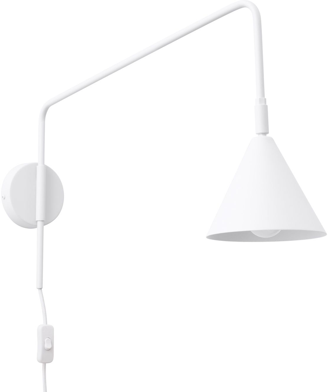 Sollux Lighting Nox wandlamp 1x10 W wit SL.1696