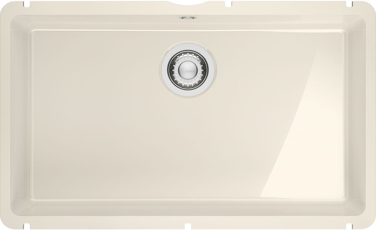 Franke KubusX keramische spoelbak 70.5x40 cm 126.0738.295