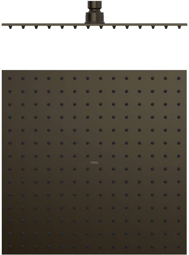 Tres Selection regendouche 30x30 cm vierkant zwart 134315012KMB