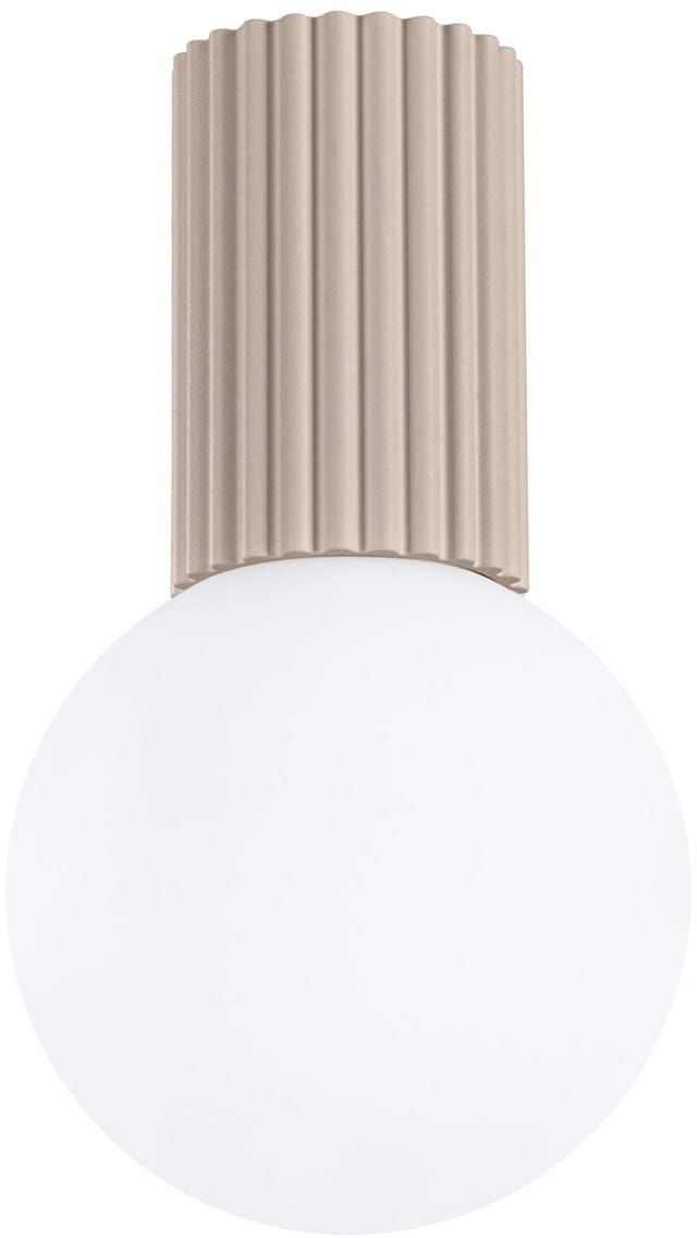 Sollux Lighting Halo plafondlamp 1x8 W wit-beige SL.1743
