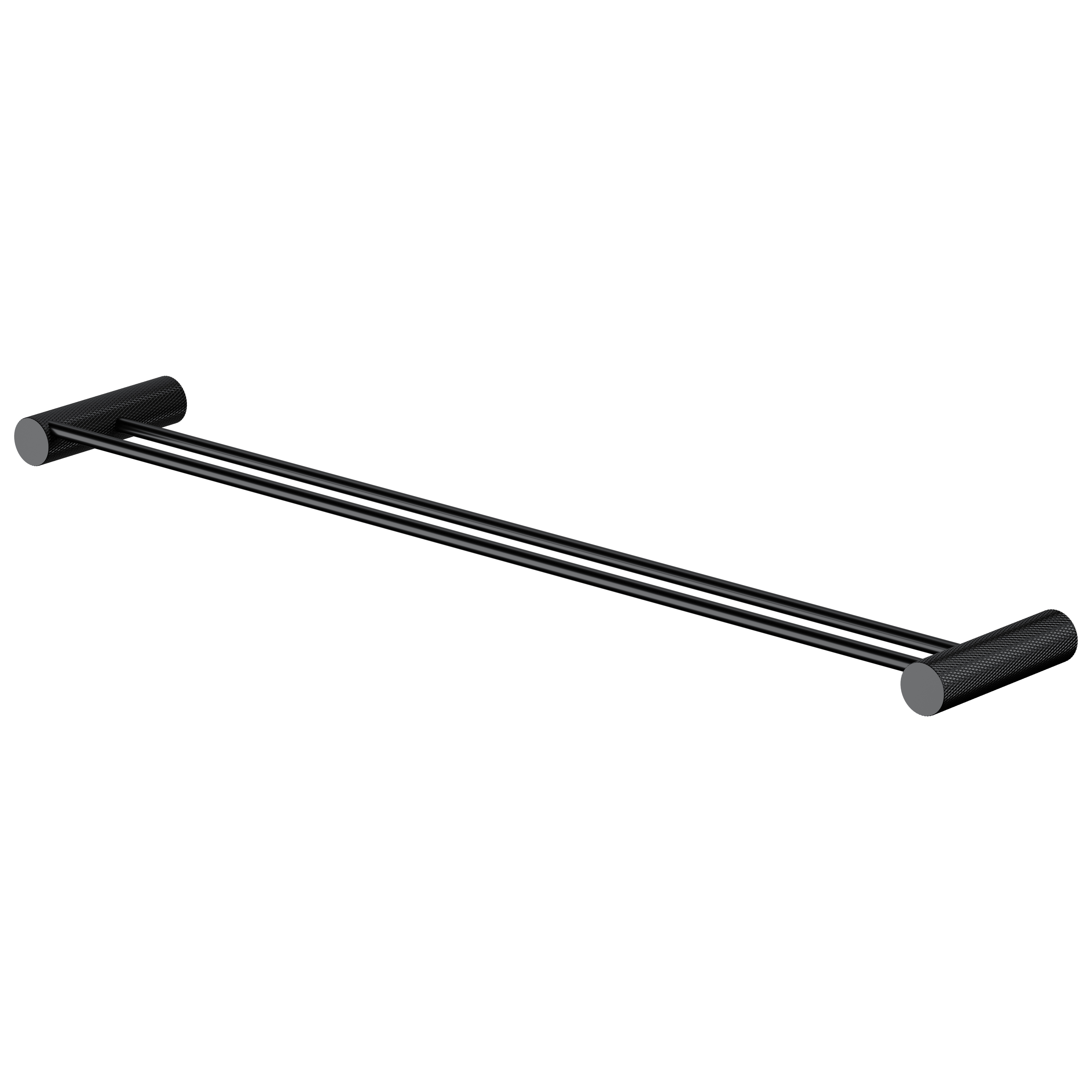 Cersanit Zen handdoekstang zwart S951-885