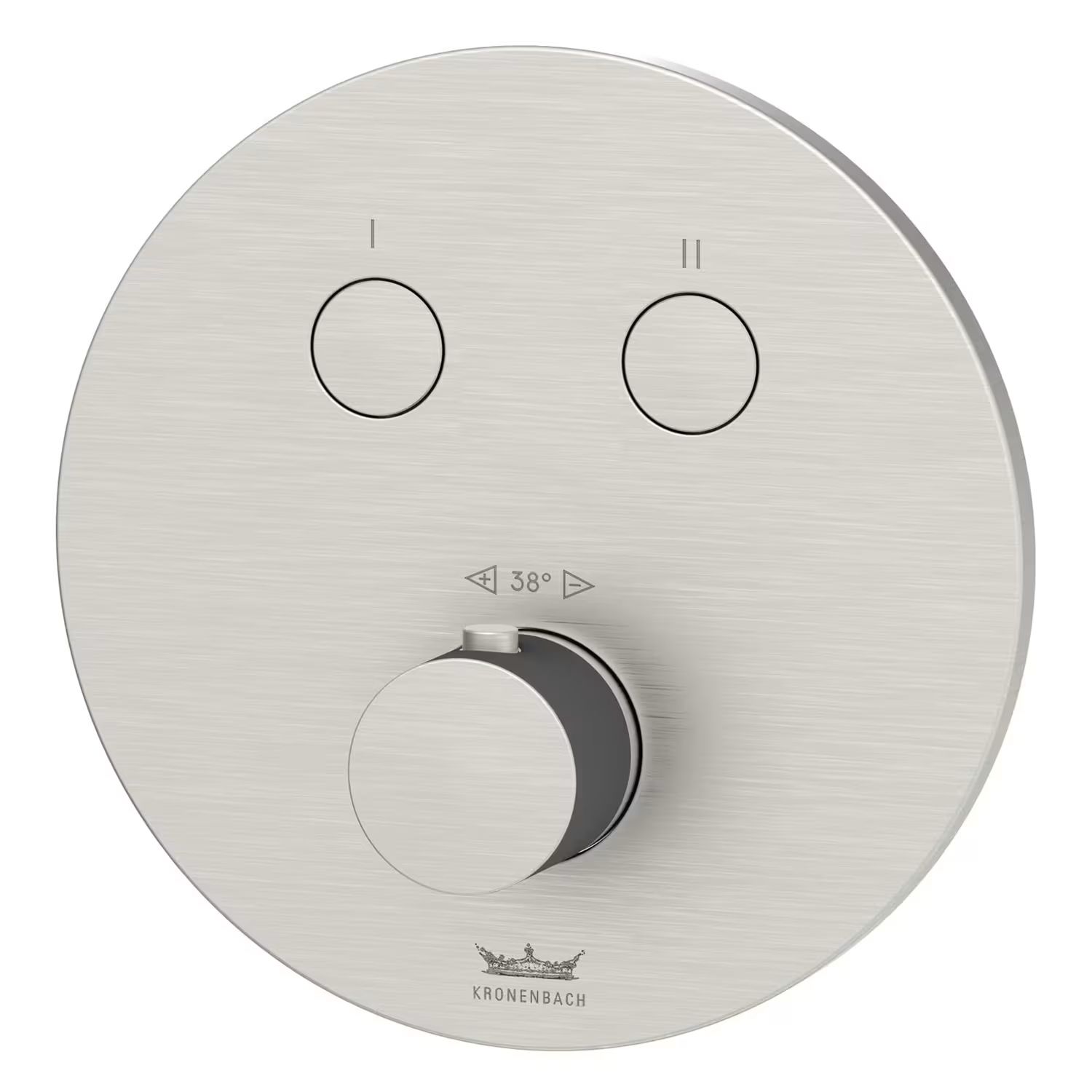 Kronenbach Smart Push bad- en douchekraan inbouw met thermostaat || 19044002ES