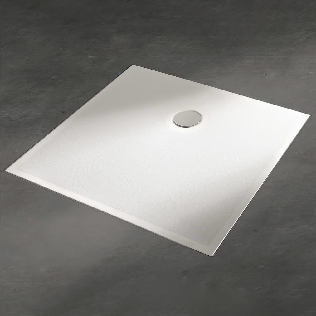 Kronenbach Cube vierkante douchebak 80x80 cm wit KBMD8081AS