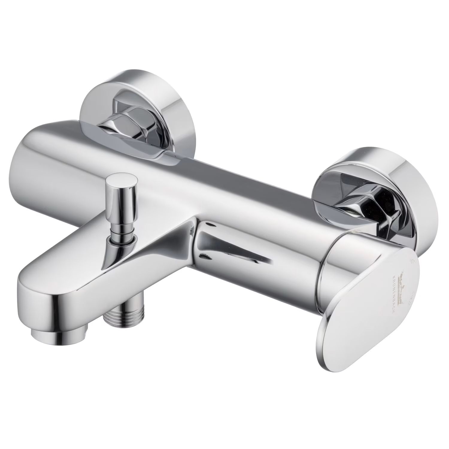 Kronenbach Plana 2.0 bad- en douchekraan wand chroom 3742173KB