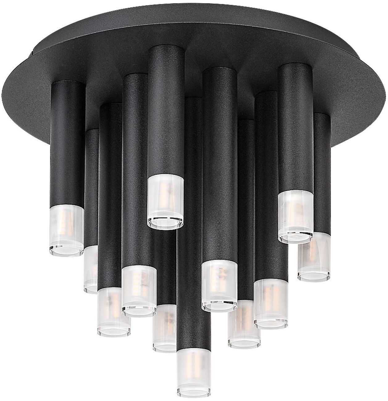 Rabalux Ramira plafondlamp x5 W zwart-doorzichtig 71354