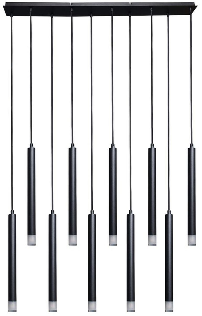 Rabalux Ramira hanglamp x5 W zwart-doorzichtig 72364