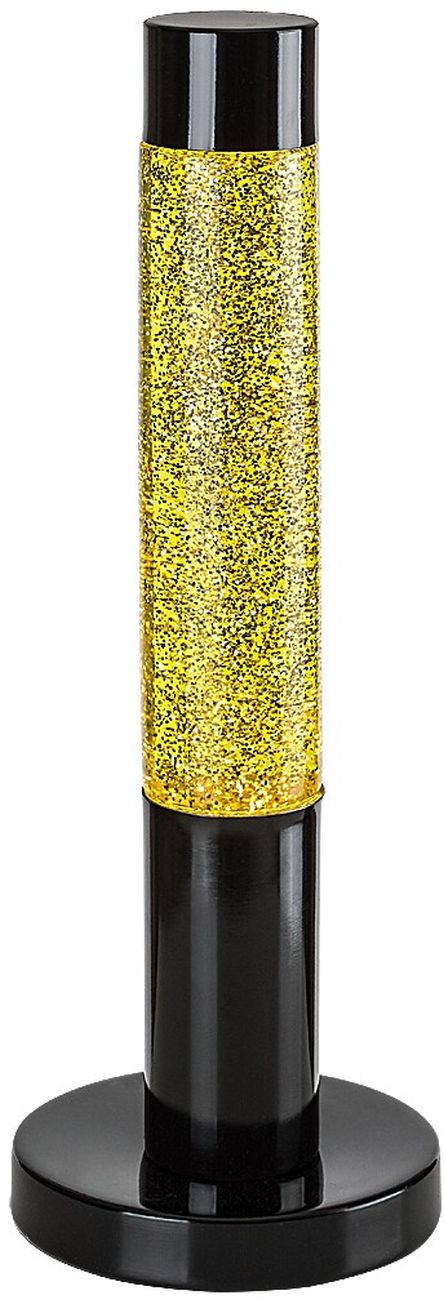 Rabalux Lavastic tafellamp 1x25 W zwart-doorzichtig-gouden 76029
