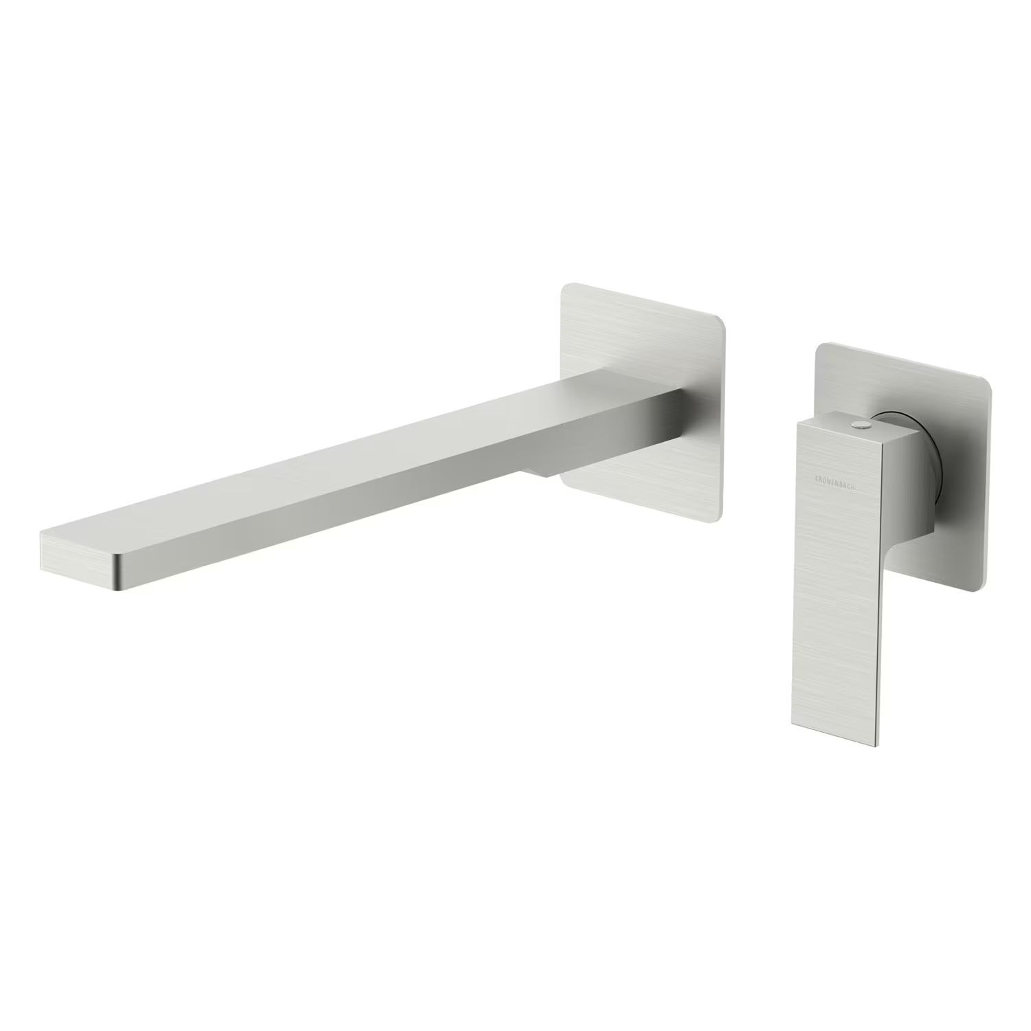 Kronenbach Quara 3.0 wastafelkraan inbouw staal KB100357C15
