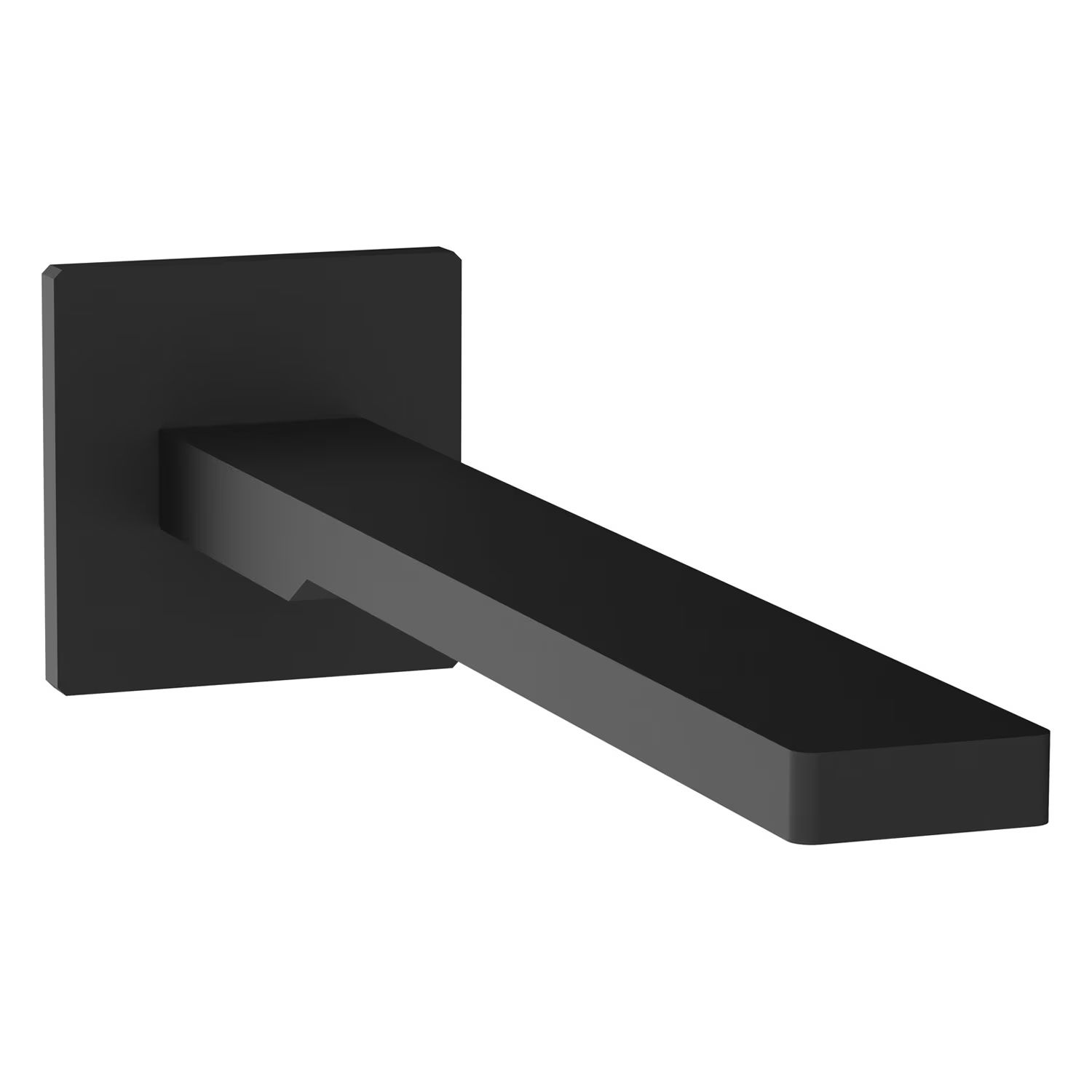 Kronenbach Quara 3.0 kraanuitloop bad zwart KB100367C11