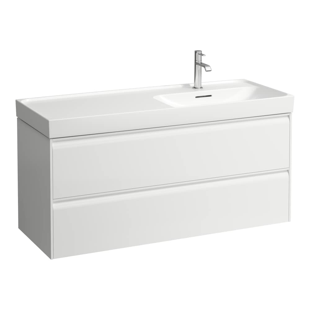 Laufen Meda kast 118x45x51.5 cm hangend onder de wastafel wit H4217620112601