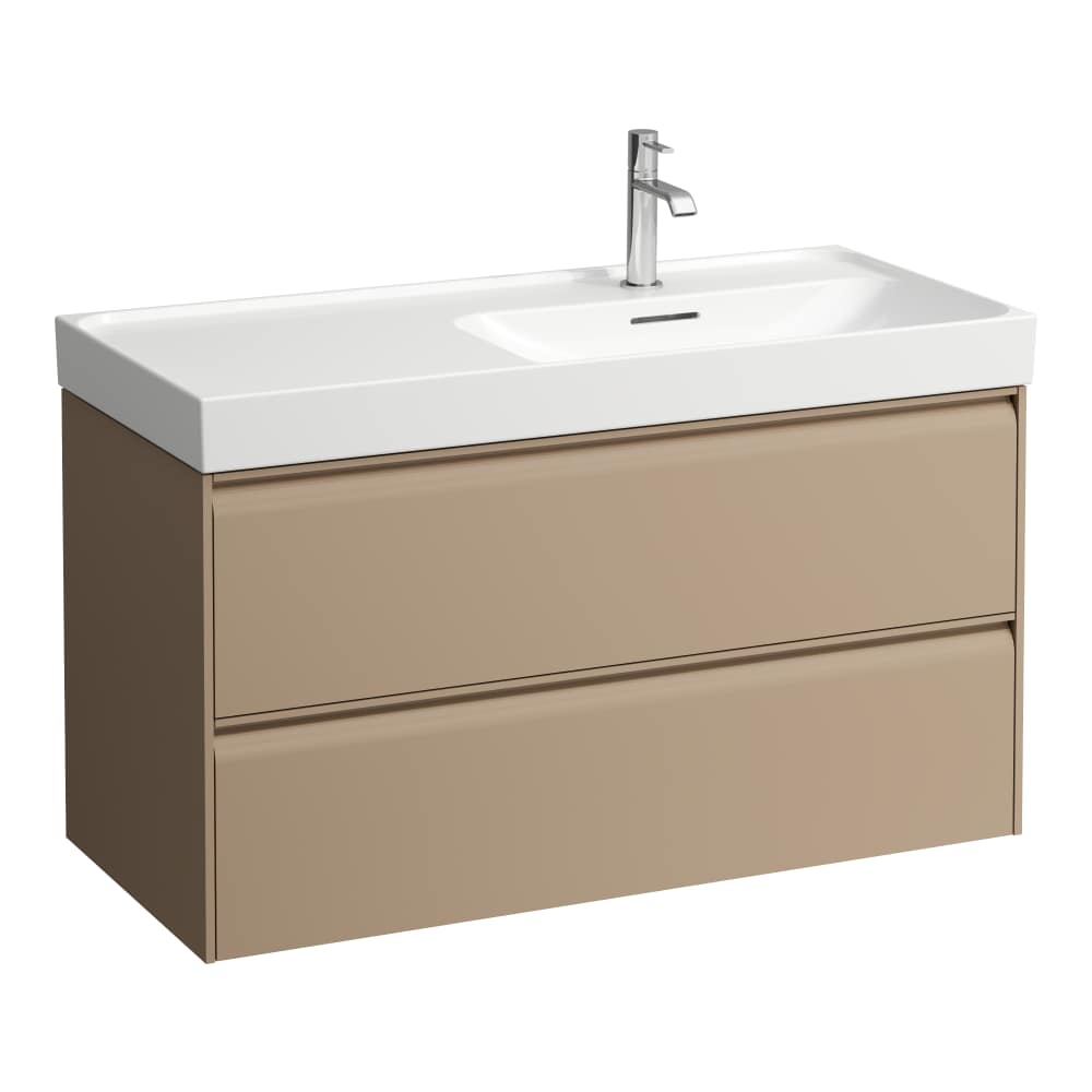 Laufen Meda kast 98.4x44.8x51.5 cm hangend onder de wastafel cappuccino H4217420114651