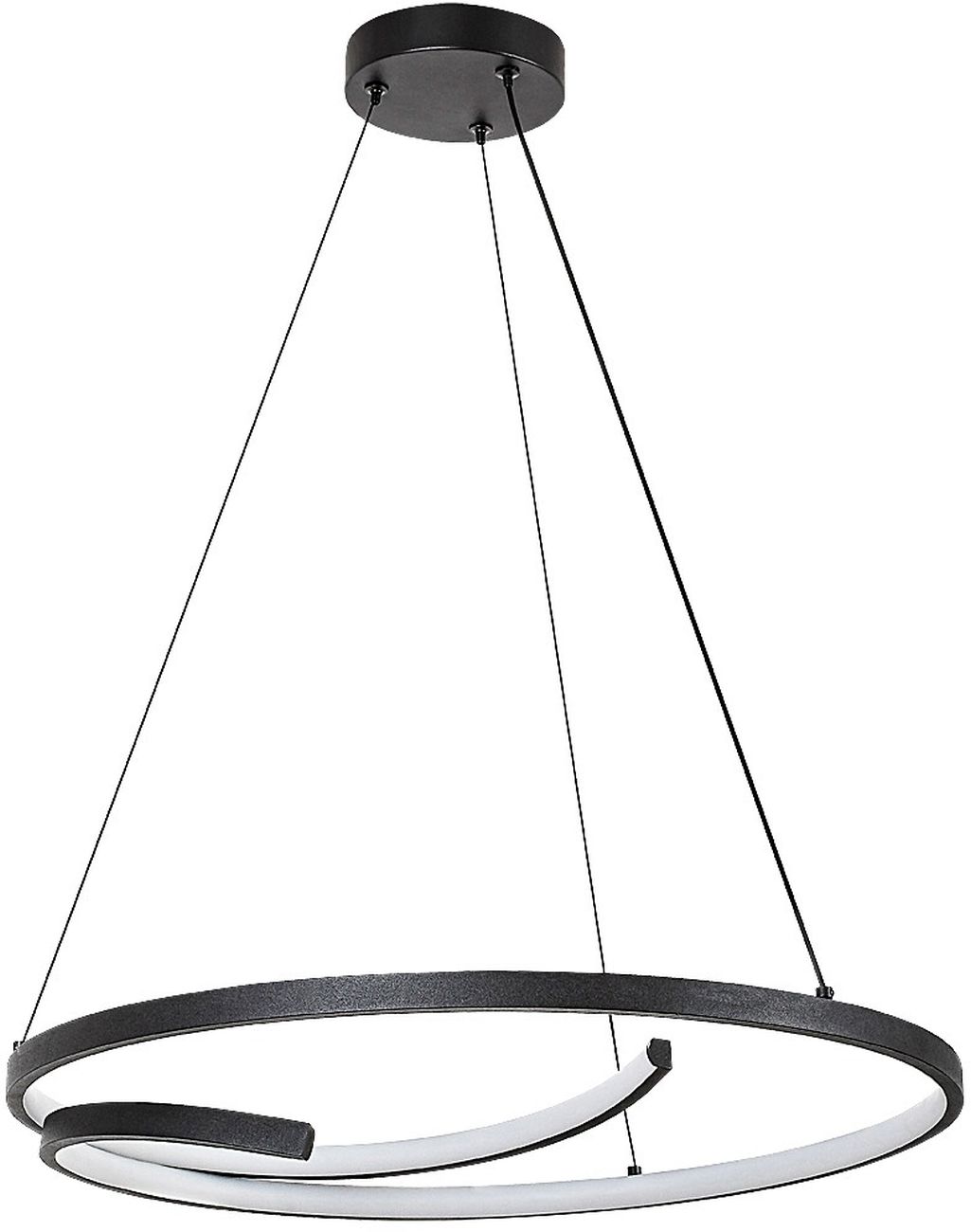 Rabalux Niloo hanglamp 1x40 W wit-zwart 72367