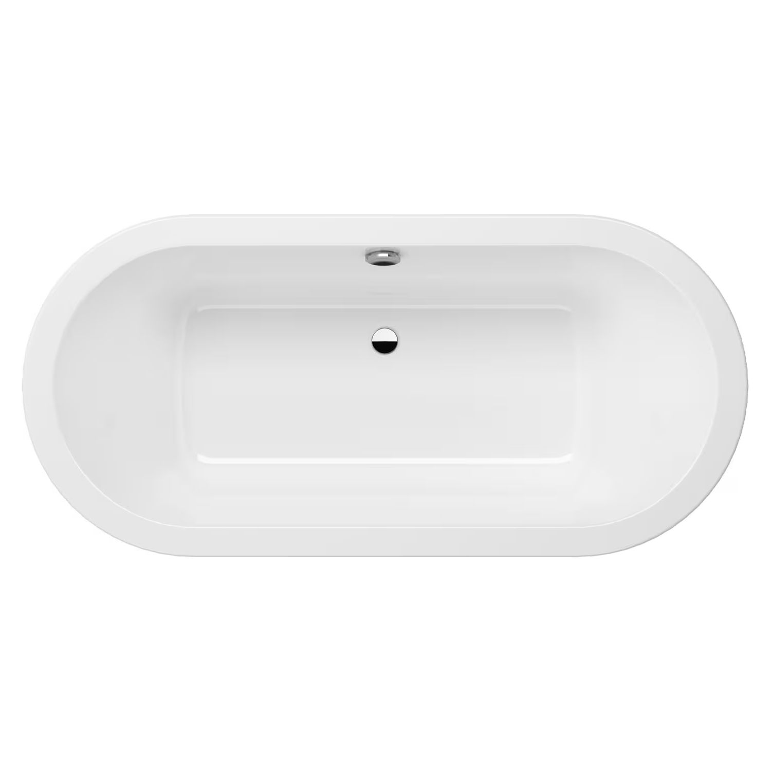 Kronenbach Tube ovaal bad 180x85 cm wit KBABO1885