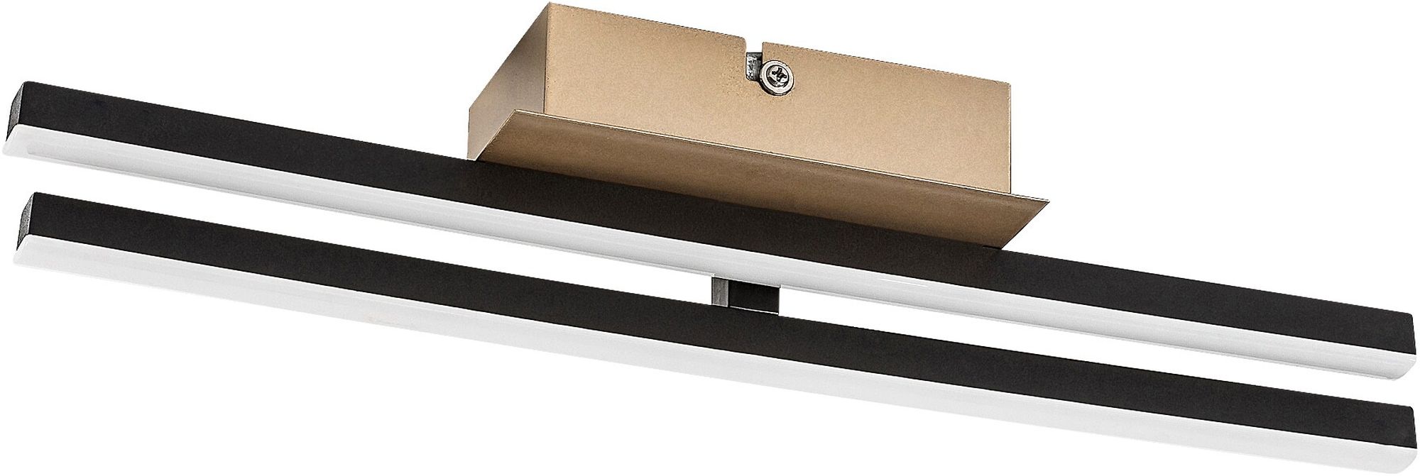 Rabalux Demir plafondlamp 2x16 W wit-zwart-gouden 71396