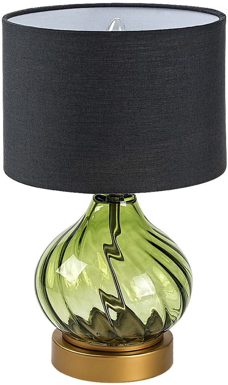 Rabalux Pirelo tafellamp 1x25 W zwart-groen 74033