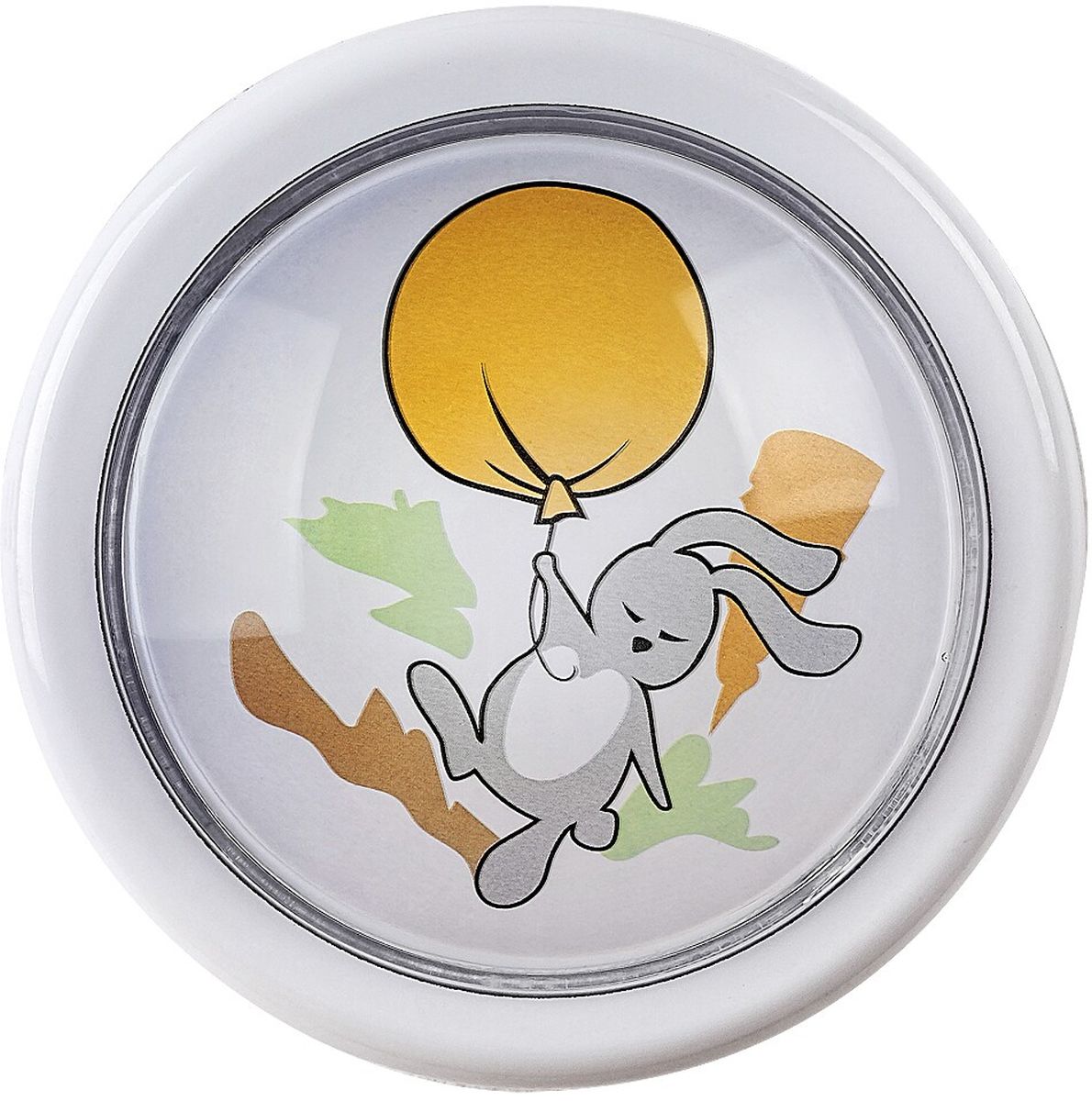 Rabalux Hopply wandlamp 1x0.3 W wit-veelkleurig 76073