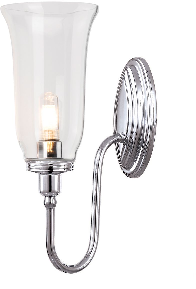 Elstead Lighting Blake wandlamp 1x3 W chroom BATH-BLAKE2-PC